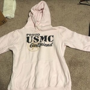 USMC girlfriend hoodie